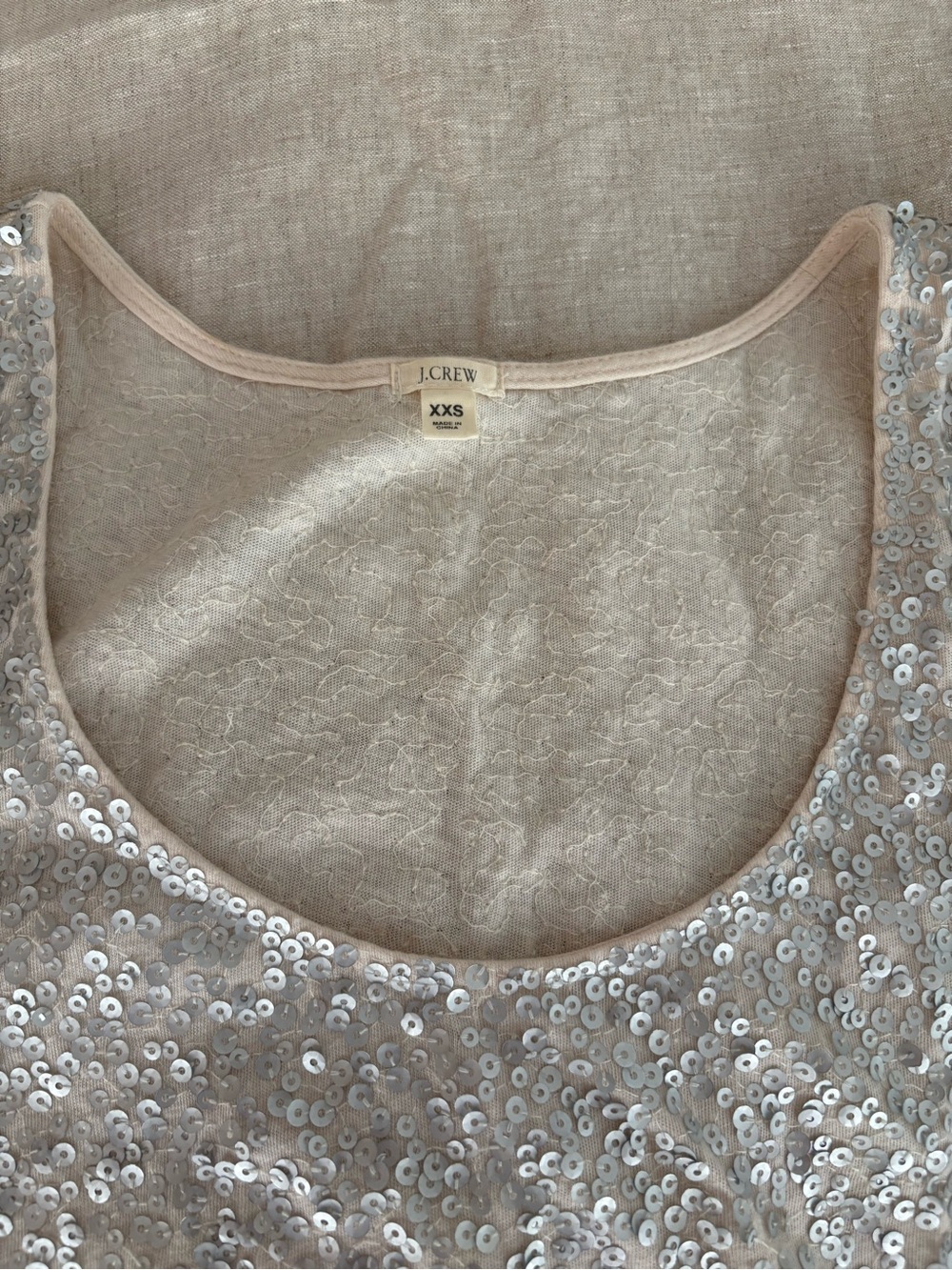 J.Crew Sequins Tank Top - Picture 6 of 7